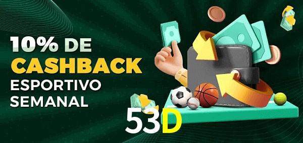 10% de bônus de cashback na 53D